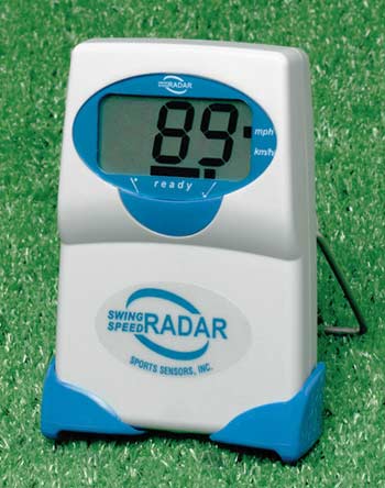 golf - baseball - swing speed radar, gauge, meter, doppler radar