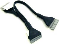24 inch rounded floppy cable, rounded cable, rounded cables, rounded