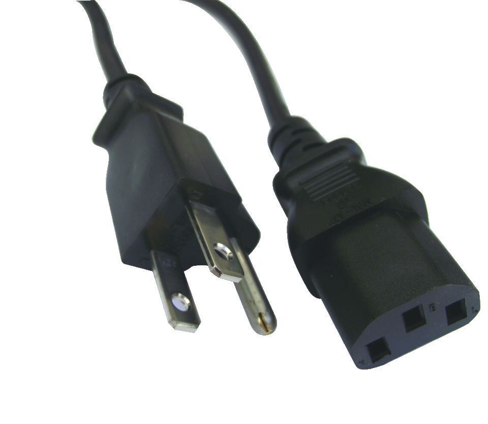 3 pronged Computer Power Cord