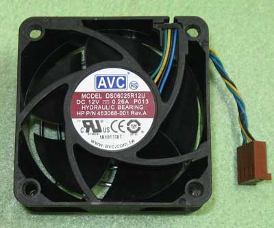 AVC DS06025R12U case fan 60mm x 60mm x 25mm Cooling Fan 4 pin cooling fan
