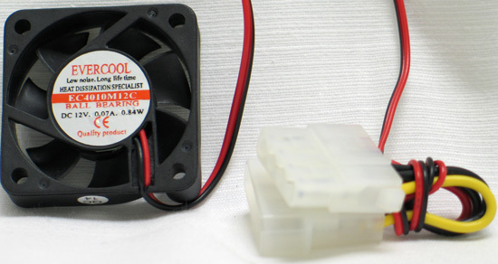 EverCool EC4010M12C, 40mm case fan,