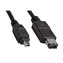 firewire, 6 pin to 4 pin, firewire cable 10 feet, firewire, firewire cable 10, firewire 10'