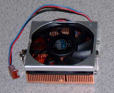 CoolerMaster, 1u copper cooler, p3 heatsink and fan,1u rackmount,socket 370,