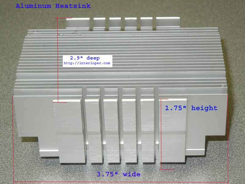 heavy duty aluminum heatsink