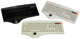 Keytronic Lifetime Trackball keyboard