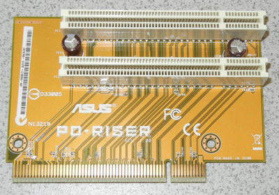 Asus PO-RISER card 2 x PCI riser card