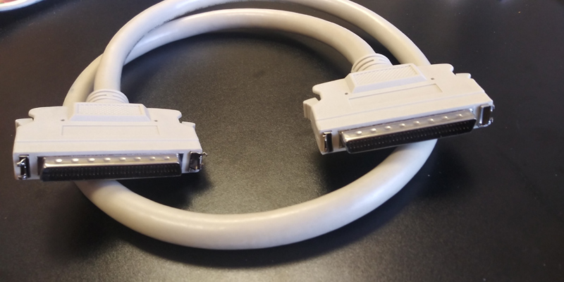 hd scsi cable, hd scsi, hd cable, 68 pin to 68 pin,  68pin, 68 pin, hd 6 feet, hd 68 pin to 68 pin, hd 68 to 68, hd 68 male to 68 male