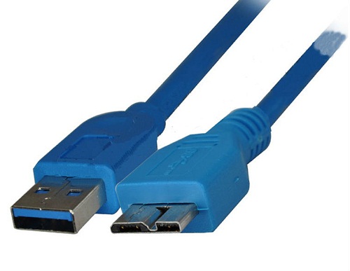 usb cable blue, usb cable, usb 3.0 a male to micro usb b male, 3ft usb cable, usb 3.0 cable micro usb 3ft