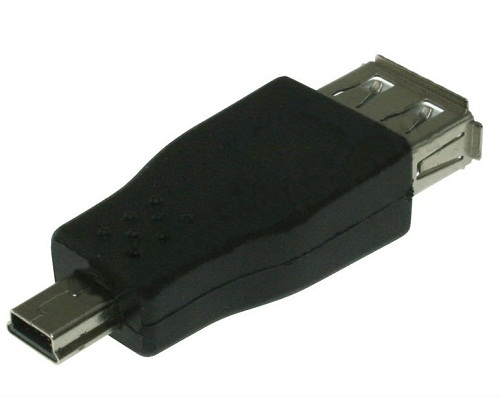 usb af to mini 5 pin am, usb a female to 5 pin a male, usb adapter