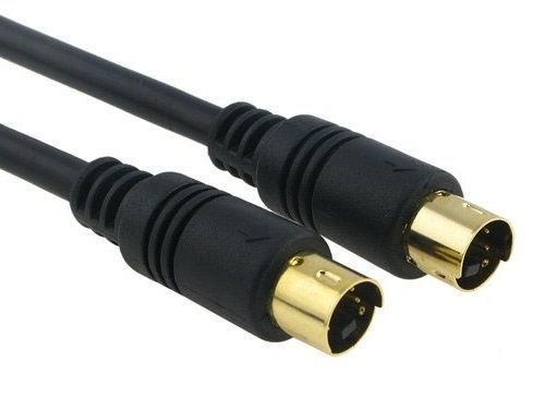 S-Video 4 Pin Male to Male Cable, 12 foot, 12 feet,