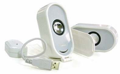JUSTer/MidiLand SP-NB03 PC Multimedia USB Speakers for Notebooks/Laptops