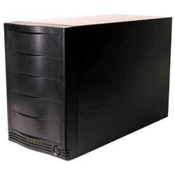 five bay external case for scsi drives, 5 bay firewire enclosure, ide and scsi and  atapi