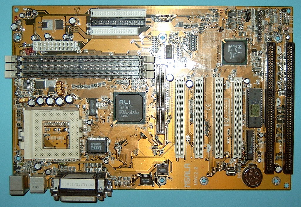 Biostar M5ALA super socket 7 motherboard