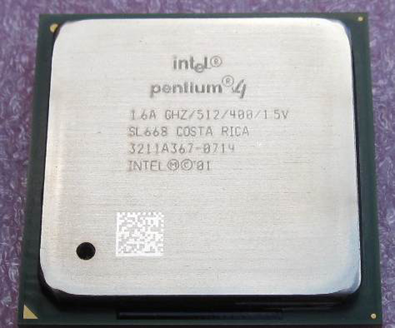 Intel SL668 pentium 4, 1.6GHz