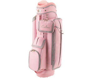 Calina Jewel Pink Silver Cart Bag