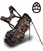 golf - camouflage dual strap stand bag 36
