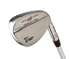 golf - Set of three 3 matching wedges in lofts of 52, 56 and 60.  traditional finish xds tour