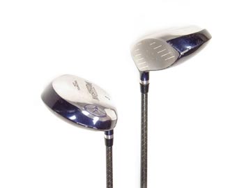 Nighthawk 3 and 5 woods, used with graphite shafts