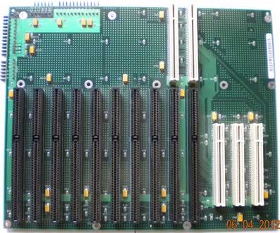 Texas Micro 936/F25950A backplane, 3 PCI slots, 10 ISA slots - 2 PICMG slots