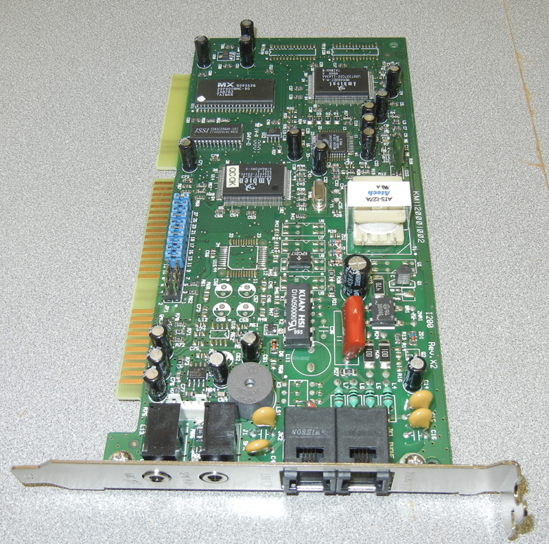 Atech ATS-127A ISA Modem, Ambient chipset