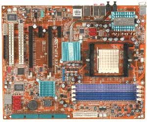 ABIT  AT8 32X Motherboard Socket  939,AMD Athlon64X2,Athlon 64FX,Athlon 64,Sempron,ATI Crossfire Xpress 3200,2 PCI,4 PCI Express,DDR,Onboard Audio,Lan,IDE,SATA,RAID,ATX Form Factor