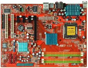 ABIT IL8 Motherboard Socket 775,Pentium 4,Pentium D,945P chipset,2 PCI,4 PCI Express,DDR2,Onboard Audio,Lan,IDE,SATA,ATX Form Factor