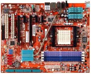 AbitÂ KN8 SLi Motherboard SocketÂ 939,Athlon64/64FX/64X2,NVIDIA  NF4,2 PCI,5 PCI Express,DDR,Onboard Audio,Lan,IDE,SATA,RAID,ATX form factor