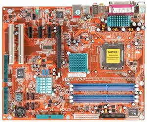 ABIT GD8-MV Motherboard Socket 775,Pentium 4,Pentium 4 EE,Pentium XE,Celeron D,915G chipset,2 PCI,4 PCI Express,DDR,Onboard Audio,Video,Lan,IDE,SATA,ATX Form Factor