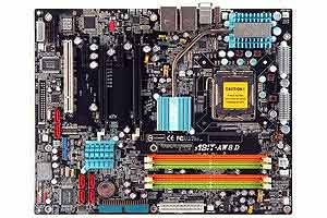 Abit AW8D Socket LGA775 Motherboard, Intel 975X Chipset, 1066/800 MHz FSB