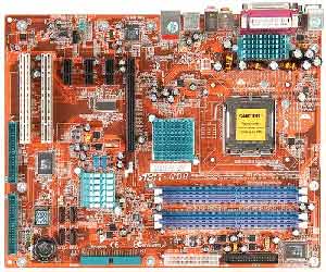 ABIT GD8 Motherboard Socket 775,Pentium 4,Pentium 4 EE,Pentium XE,Celeron D,915P Chipset,2 PCI,4 PCI Express,DDR,Onboard Audio,Lan,IDE,SATA,ATX Form Factor