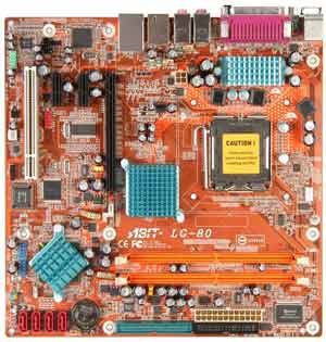 ABIT LG-80 Motherboard Socket 775,Pentium 4,Pentium 4EE,Pentium D,Pentium XE,Celeron D,945 Chipset,1 PCI,3 PCI Express,DDR2,Onboard Audio,Lan,IDE,SATA,Micro ATX Form Factor.