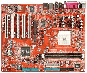 Abit NF8  Motherboard ocket 754,Athlon 64/Sempron,NVIDIA NF3 250Gb,5 PCI,DDR,Onboard Audio,Lan,IDE,SATA,RAID,ATX form factor