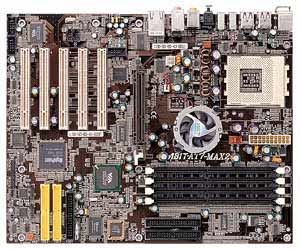 abit at7-max2 motherboard, abit socket a motherboards, motherboards based on via kt400 chipset