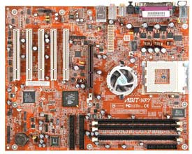 abit NF7 motherboard, abit socket a motherboards, motherboards based on NVIDIA nForce2 SPP chipset