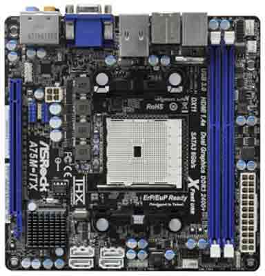 asRock A75M-ITX Motherboard