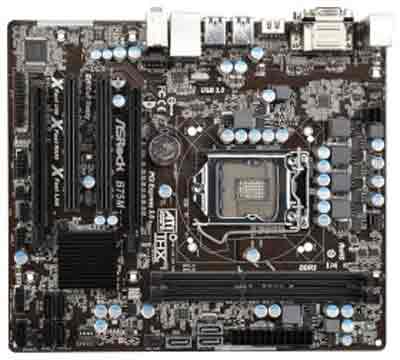 asRock B75M-ITX Motherboard