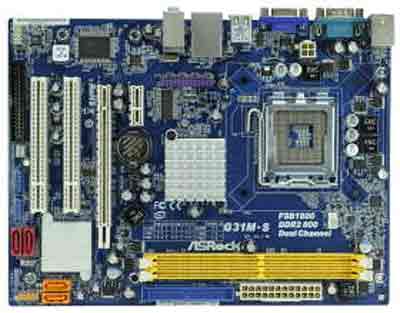 asRock G31M-S R2.0 Motherboard