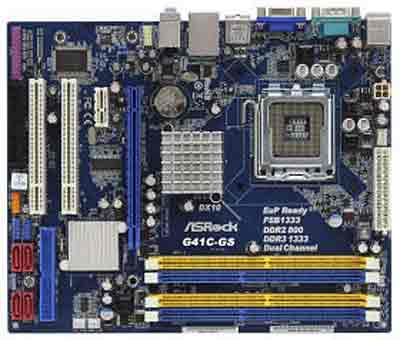 asRock G41C-GS Motherboard