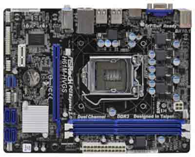 asRock H61M-HVGS Motherboard