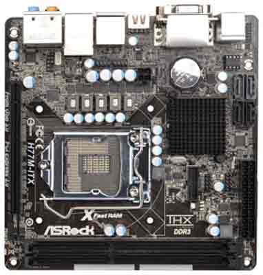 asRock H77M-ITX Motherboard