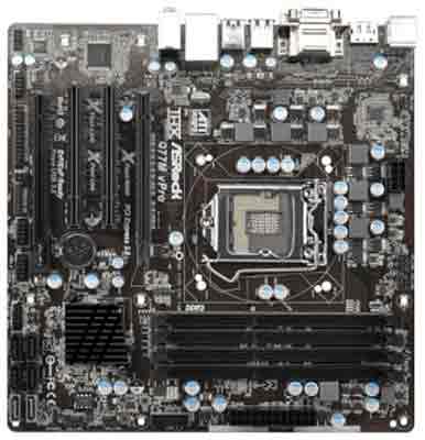 asRock Q77M vPro Motherboard