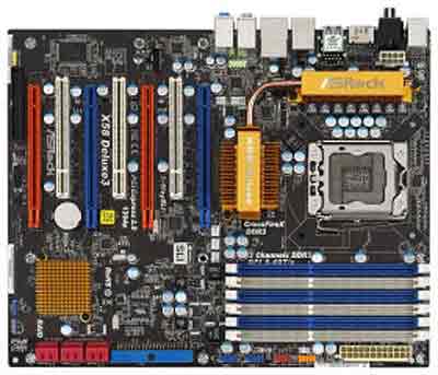 asRock X58 Deluxe3 Motherboard