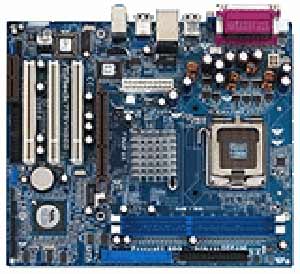 asRock 775VM800 Socket 775 Motherboard Intel Pentium 4 Architecture with integrated Video, Audio, LAN, Optional Modem, USB, 1 AMR Slot, 3 PCI, 1 AGP8X/4X,  VIA P4M800, 2 DDR400/333/266, SATA/RAID Support. 