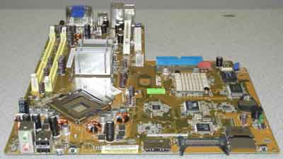 Asus-P5L8L-SE-P motherboard, Used in Asus P1-P5945GC System