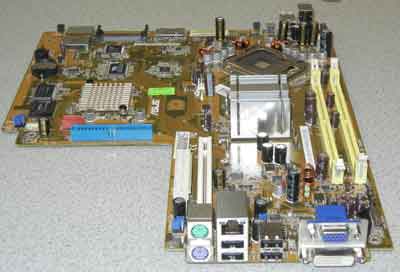 Asus-P5L8L-SE-P motherboard, Used in Asus P1-P5945GC System