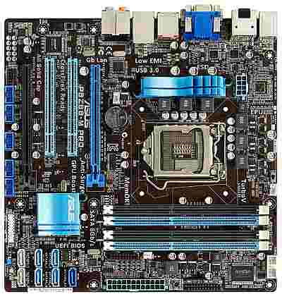 Asus P8Z68-M PRO motherboard