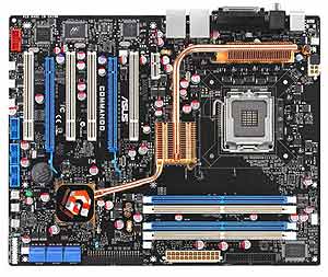 Asus Commando Socket 775 Motherboard, Intel Quad-Core Ready, Intel P965 Chipset