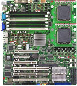 Asus DSBV-D Motherboard, Dual Xeon,Quad Core,Dual Core,SATA2, RAID,