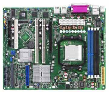 Asus M2N-LR Socket AM2 Operton 1000 Motherboard, Dual-Core Ready, Nvidia 3600 Chipset