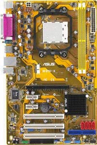 Asus M2N-X Motherboard, Supports AMD Athlon 64X2 / Athlon 64 FX / Athlon 64 / Sempron processor in the Socket AM2, NVIDIA ® nForce ® 520 chipset, 1 x PCIe x16, 2 x PCIe x1, 3 x 32-bit 2.2 PCI, DDR2, LAN, USB, IDE, SATA2, RAID, Audio, SPDIF, ATX Form Factor
